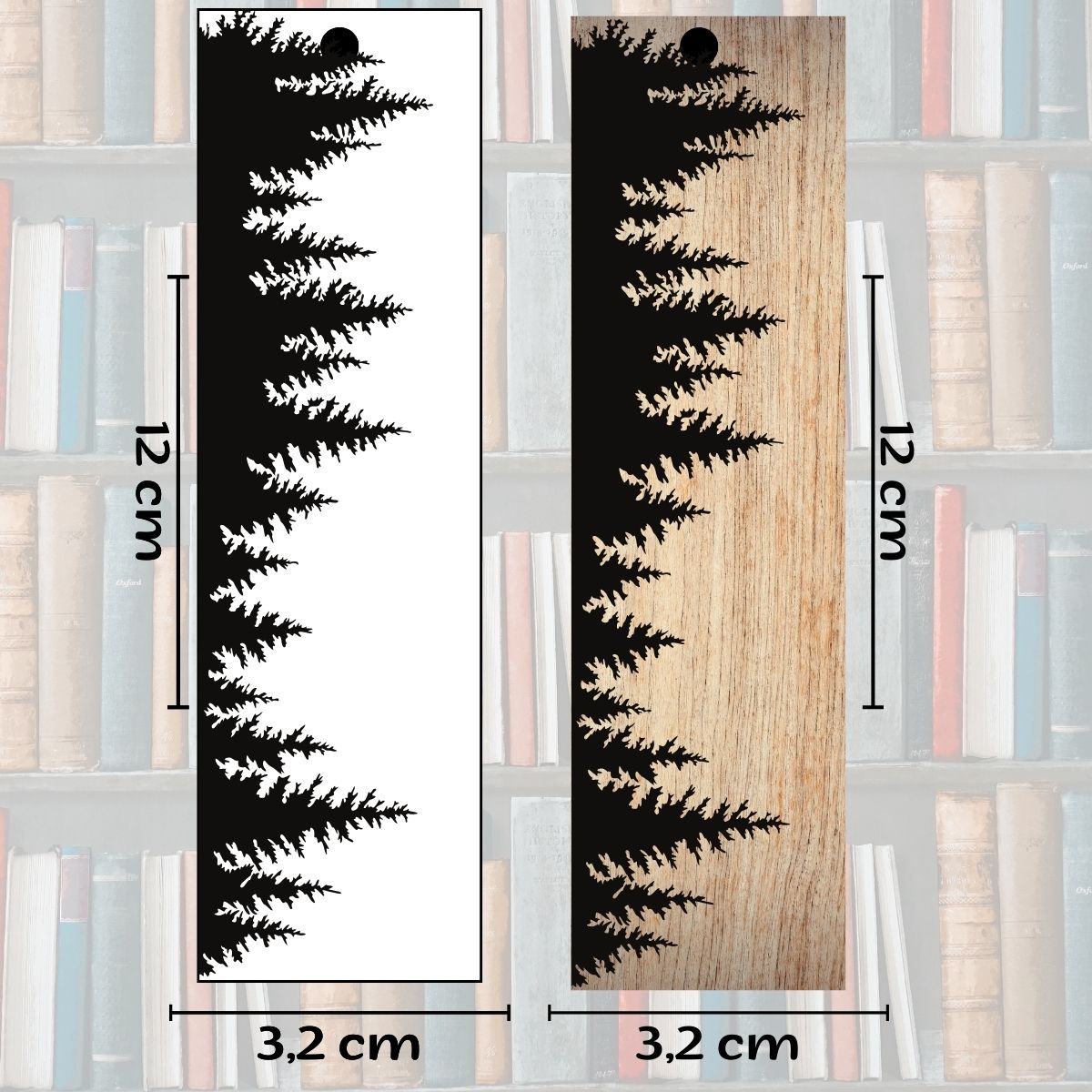 Signet Bookmarks SIGNET / BOOKMARK ARBRES MINIMALISTE – FRESH JUICE CREATION