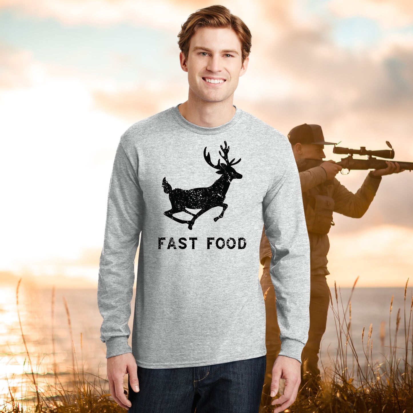 T-Shirt manches longues / Long sleeve - Fast food