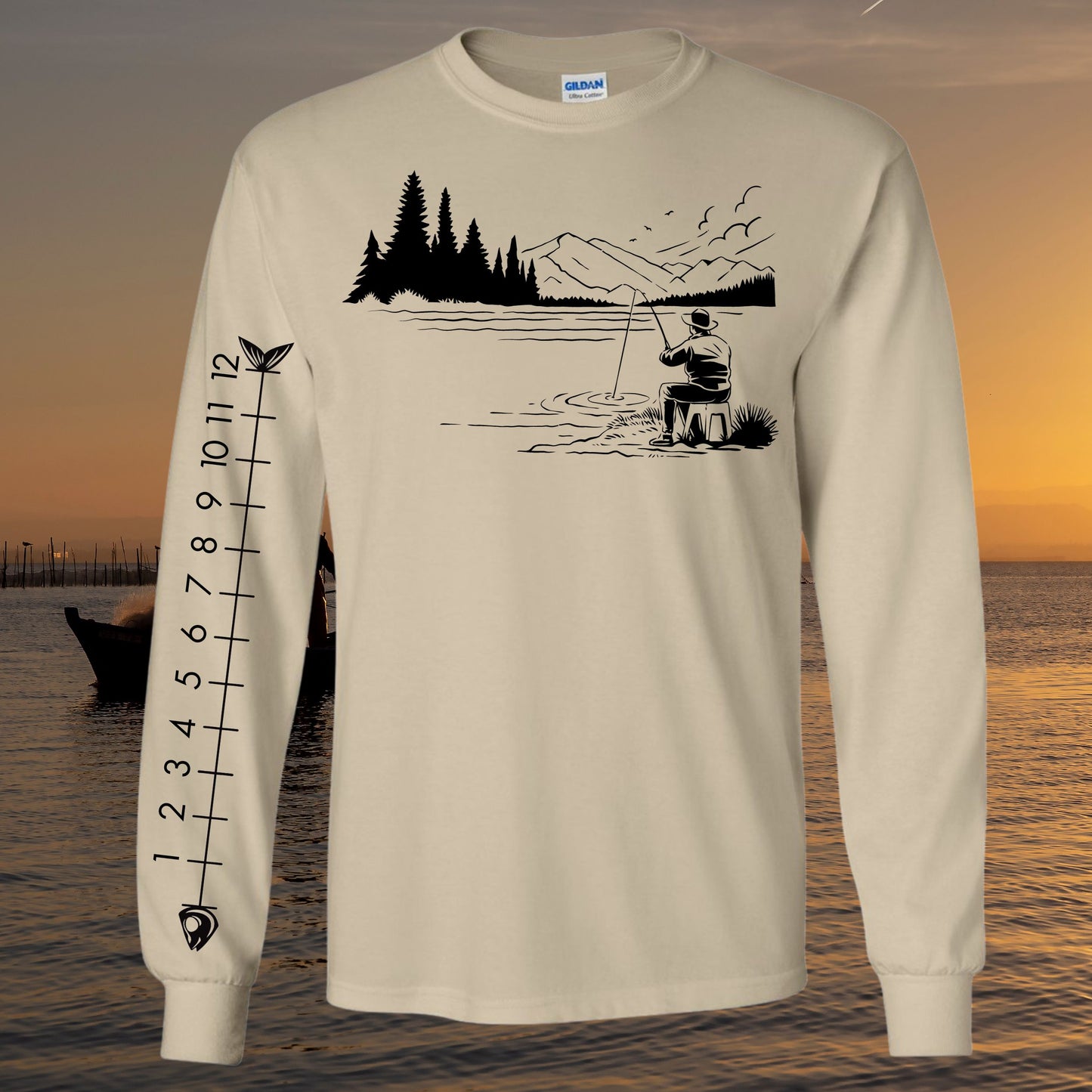 T-Shirt manches longues / Long sleeve - fish