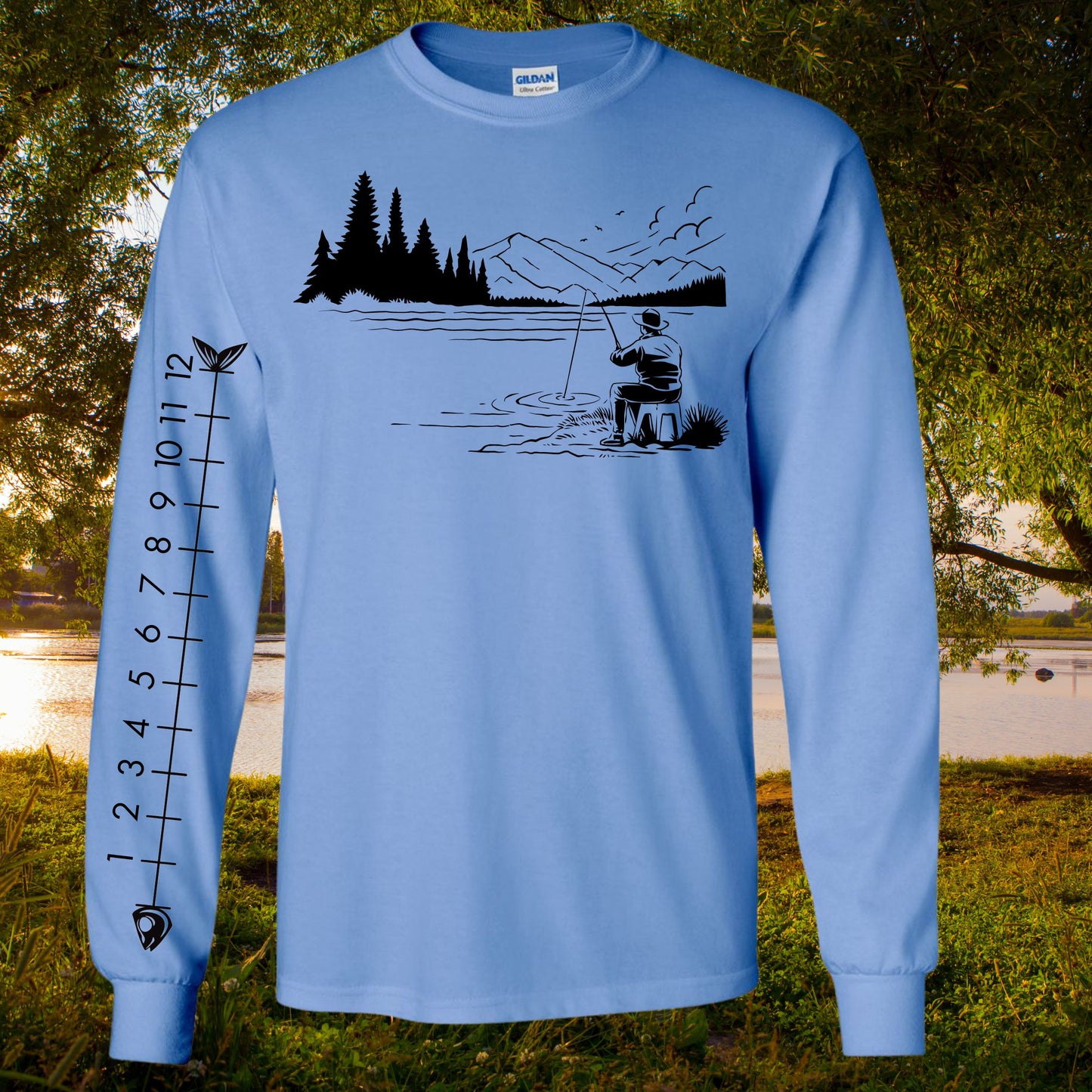 T-Shirt manches longues / Long sleeve - fish
